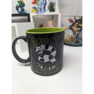 New Official Beetlejuice Sandworm Coffee Cup Mug 20oz Say‎ It Three Times HTF